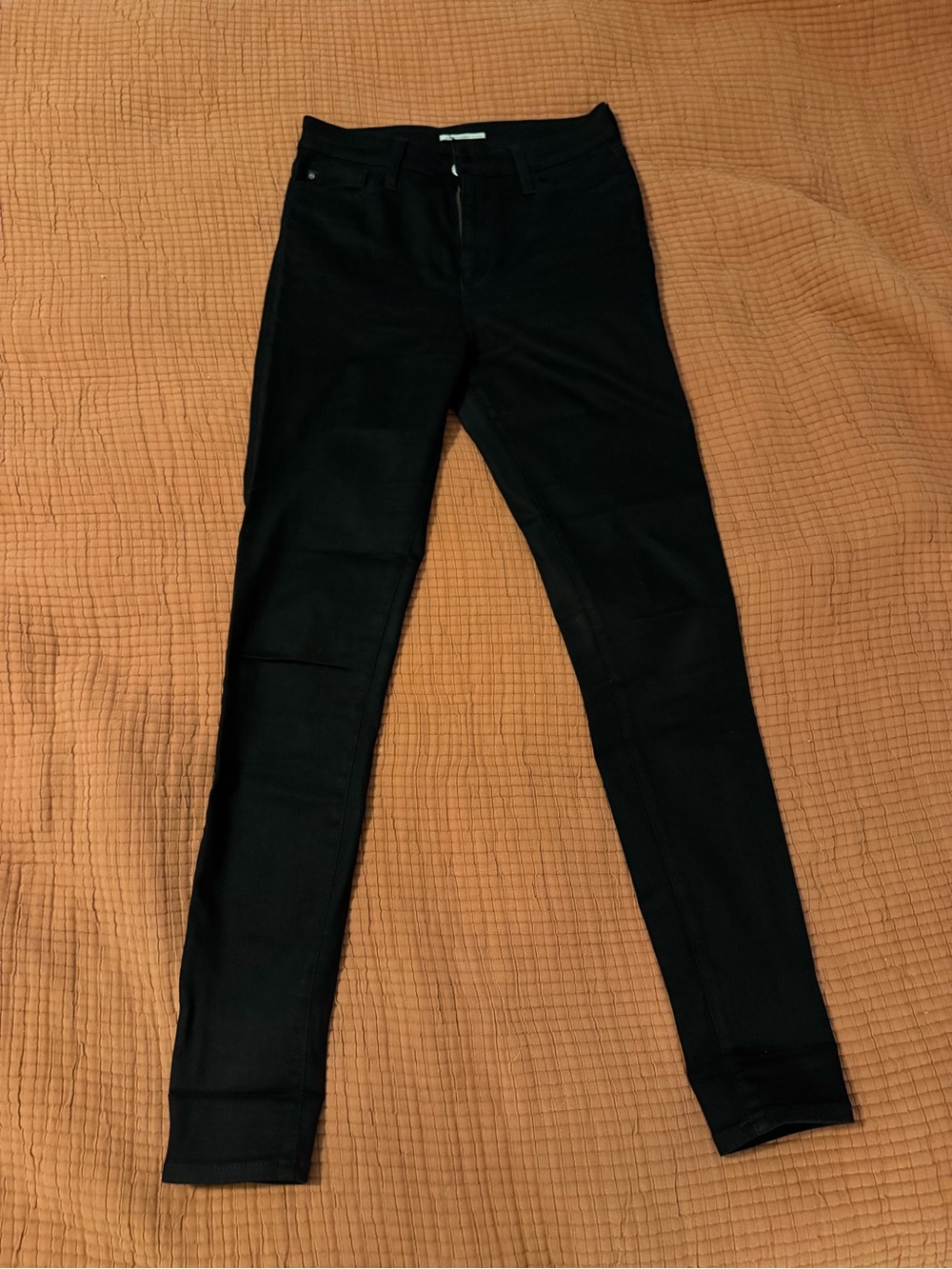 Alexa Chung for AG Black Skinny Jeans
